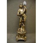 Подробнее о отзывы о Ландшафтная фигура Скульптура Юноша с фонарём (19B-13)