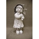 Подробнее о отзывы о Ландшафтная фигура Скульптура Девочка с зонтом (19C-3)