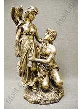 Подробнее о отзывы о Ландшафтная фигура  Скульптура Юноша с девушкой (19B- 8)