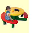 Подробнее о отзывы о Детский стол с лавочками L503