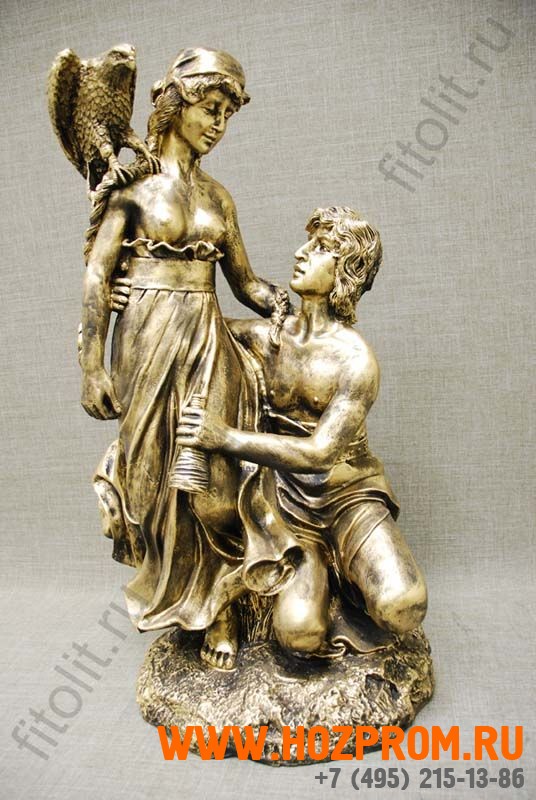 Ландшафтная фигура  Скульптура Юноша с девушкой (19B- 8)