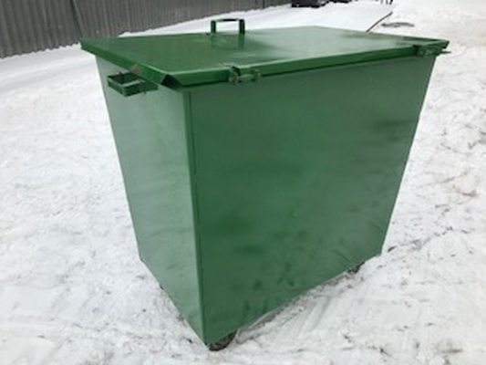 Контейнер металлический для мусора  0.8 куб